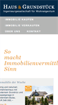 Mobile Screenshot of haus-und-grundstueck.de